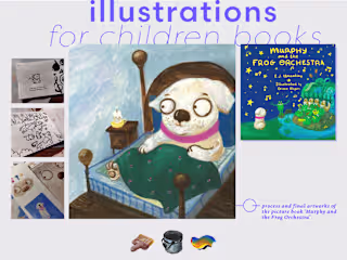'Murphy and the Frog Orchestra' Picture Book