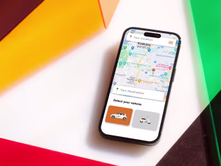 Redesigned App for Kolkata-based Online Ride Hailing Company