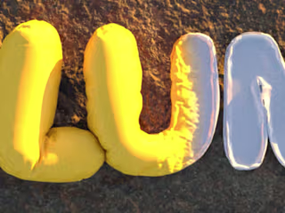 balloon text animation