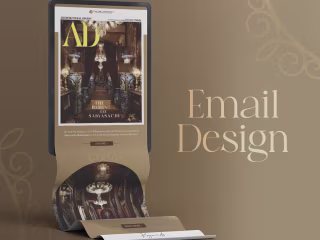 Email Design for The Raj Company - Sabyasachi Edit 
