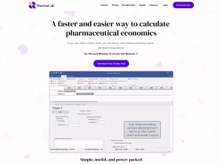 PharmaCalc | Pharmaceutical Valuation and Portfolio Software