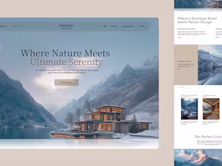 Luxury Hotel Website