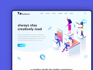 Madworker Website Re-Design | The Roots of BrandingBum