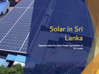 Market Analysis for Solar PV Provider