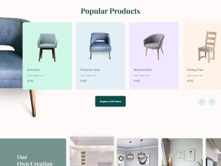 UI Design for E-commerce Platform