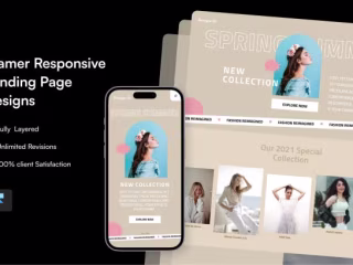 I will do amazing web designs in framer