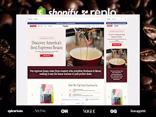 Replo Development | Trade Coffee