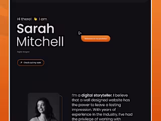 Multicolor - Portfolio Website Template