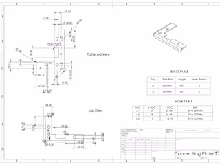 Cost-Effective Sheet Metal Frame Design for Lift System