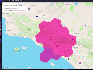 Real estate Solution using H3 Hexagons