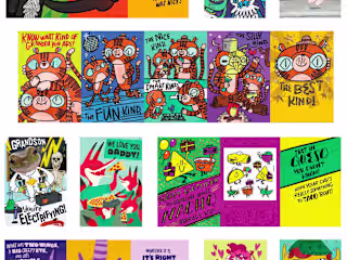 Hallmark Cards Kids Greetings Illustration