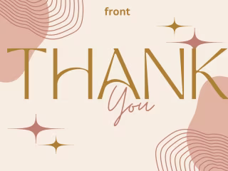 Thank You Cards - POD Business Essentials