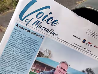 Voice of Muscatine Rebrand