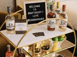 Scottish BAFTAs with Edinburgh Gin