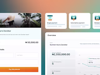 Designing Monnify Payment Links