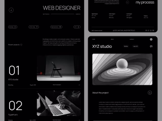 Minimal Framer Portfolio Template
