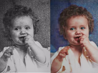 Photo Restoration, Colorization, and Enlargement