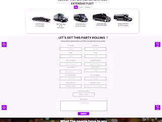 WordPress Website Partylimony.com