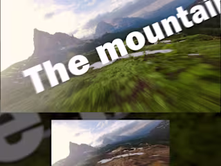 Text with 3D Tracking| Video Editing