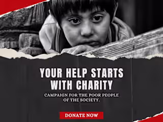 Fund raiser banner