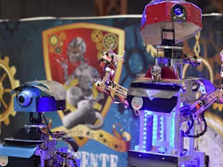 Creation of the Hector, Mira and N3M0 robots