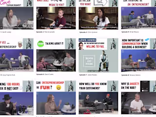 Social Media Clips for Born or Made Podcast