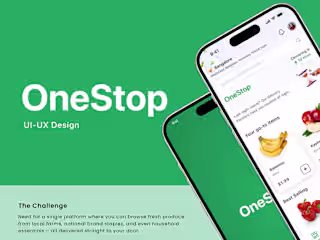 OneStop - A Grocery Delivery App