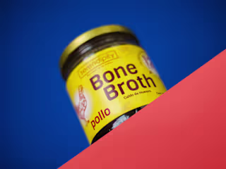 Bone Broth - Web Visual, Digital ad and Product Photography