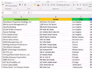 Data Entry & Research for Market Analysis