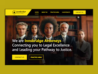 Innsbridge Attorneys Website Design (Multi Pages)
