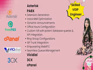 I will install asterisk voip fix linux server vicidial fusionpbx