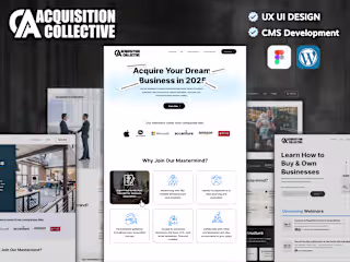 Acquisition Collective WordPress Website Development