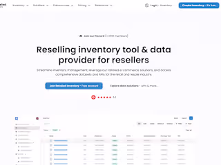 Retailed.io - Inventory Management