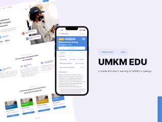 Web App Design MSMEs - Design Thinking