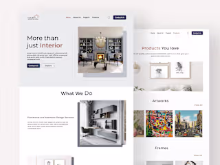Interior Design Website