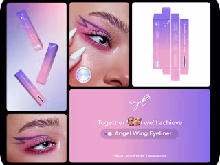 Angel Wing Eyeliner | Packaging Design