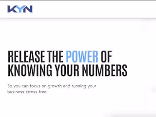 Know Your Numbers: Website Copy 
