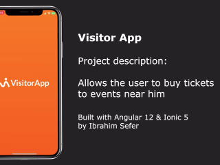 Angular 12 & Ionic 5 - Events & Tickets App on Vimeo