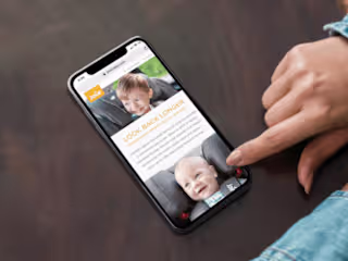 Look Back Longer Landing Page