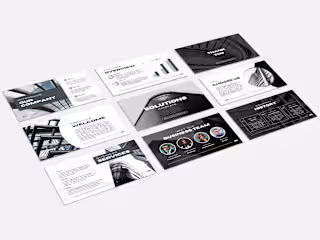 Corporate Sales Pitch Deck Presentation
