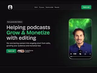 Landing page(framer)