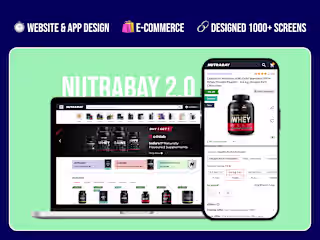 Nutrabay Website and App Redesign