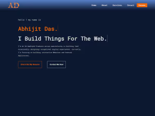 Portfolio || Abhijit Das