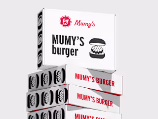 brand identity for mumy's resturant
