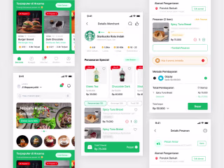 UI/UX Design Mobile (Foody Apps)