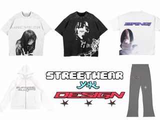 i will make streetwear, y2k, grunge outfit design