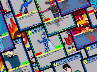 Uziventures TCG - Trading Card Game Design