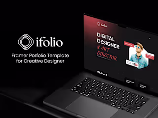 ifolio: Web design for porfolio