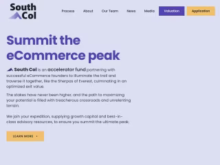 South Col - Website Copywriting Project
