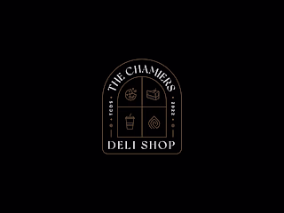 The Chamiers Deli Shop - Modern & Ritzy identity